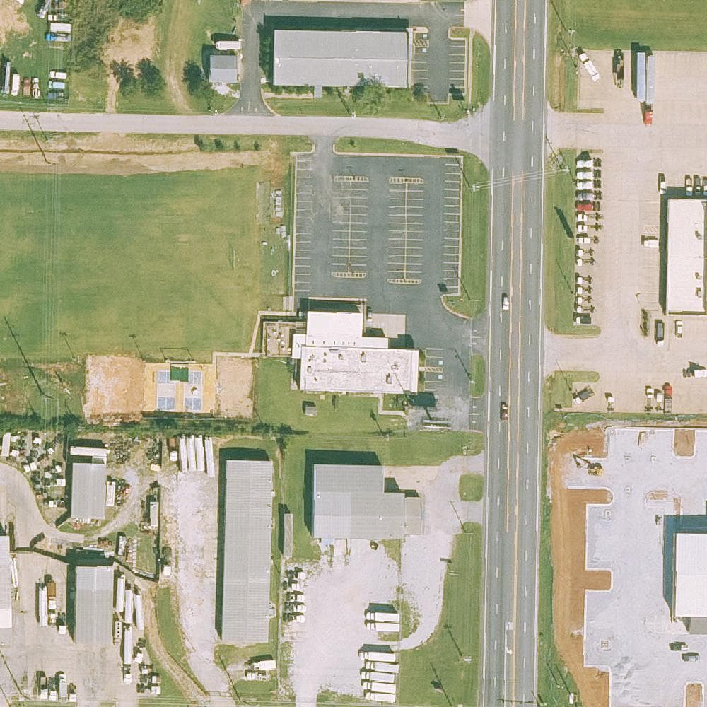 Aerial view of The Grove Entertainment Complex