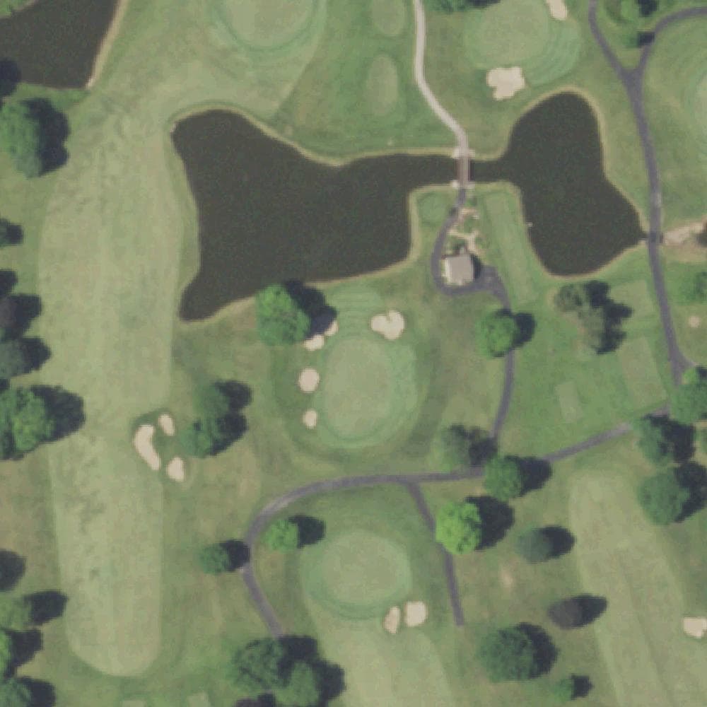 Aerial view of The Wisconsin Country Club