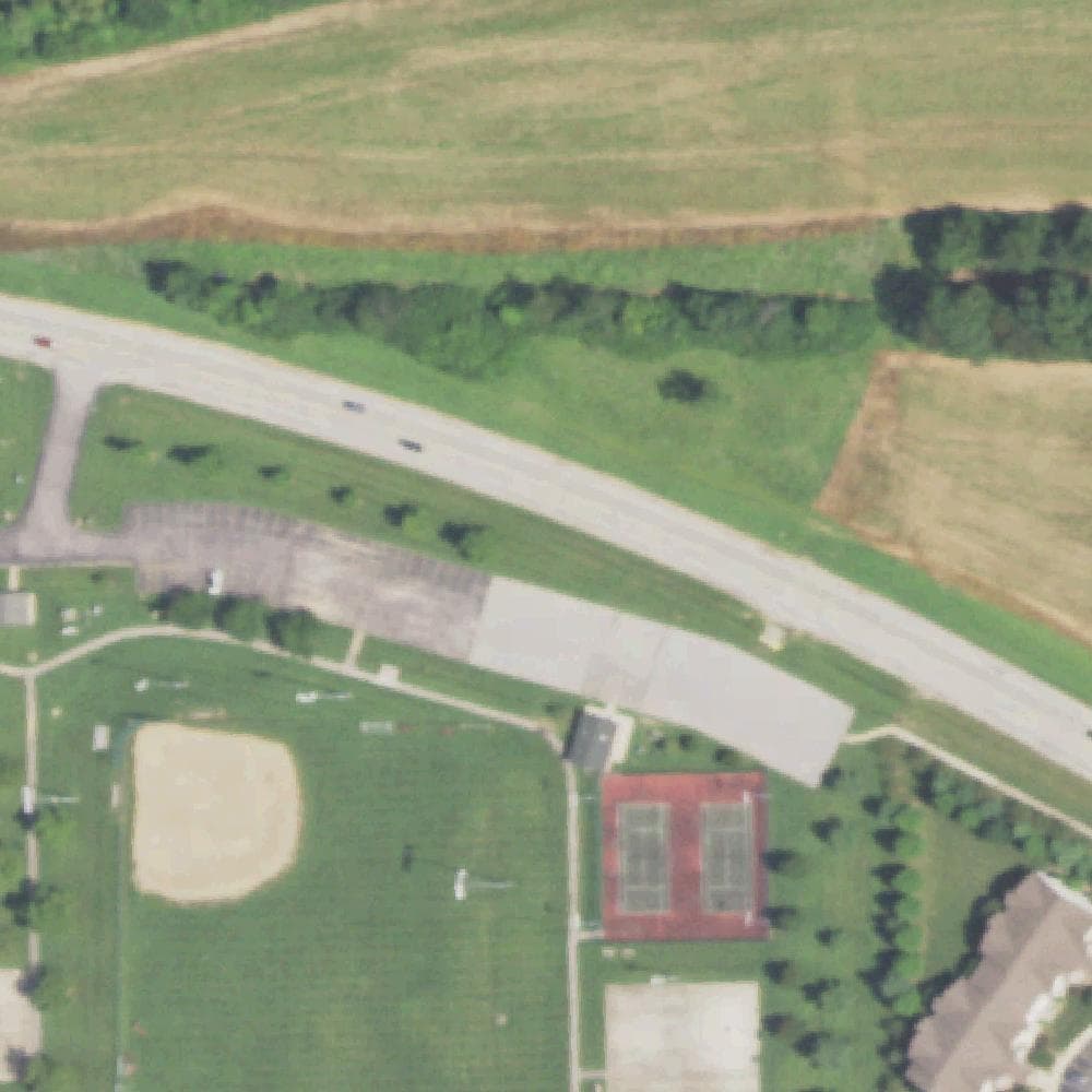 Aerial view of Three Springs Park