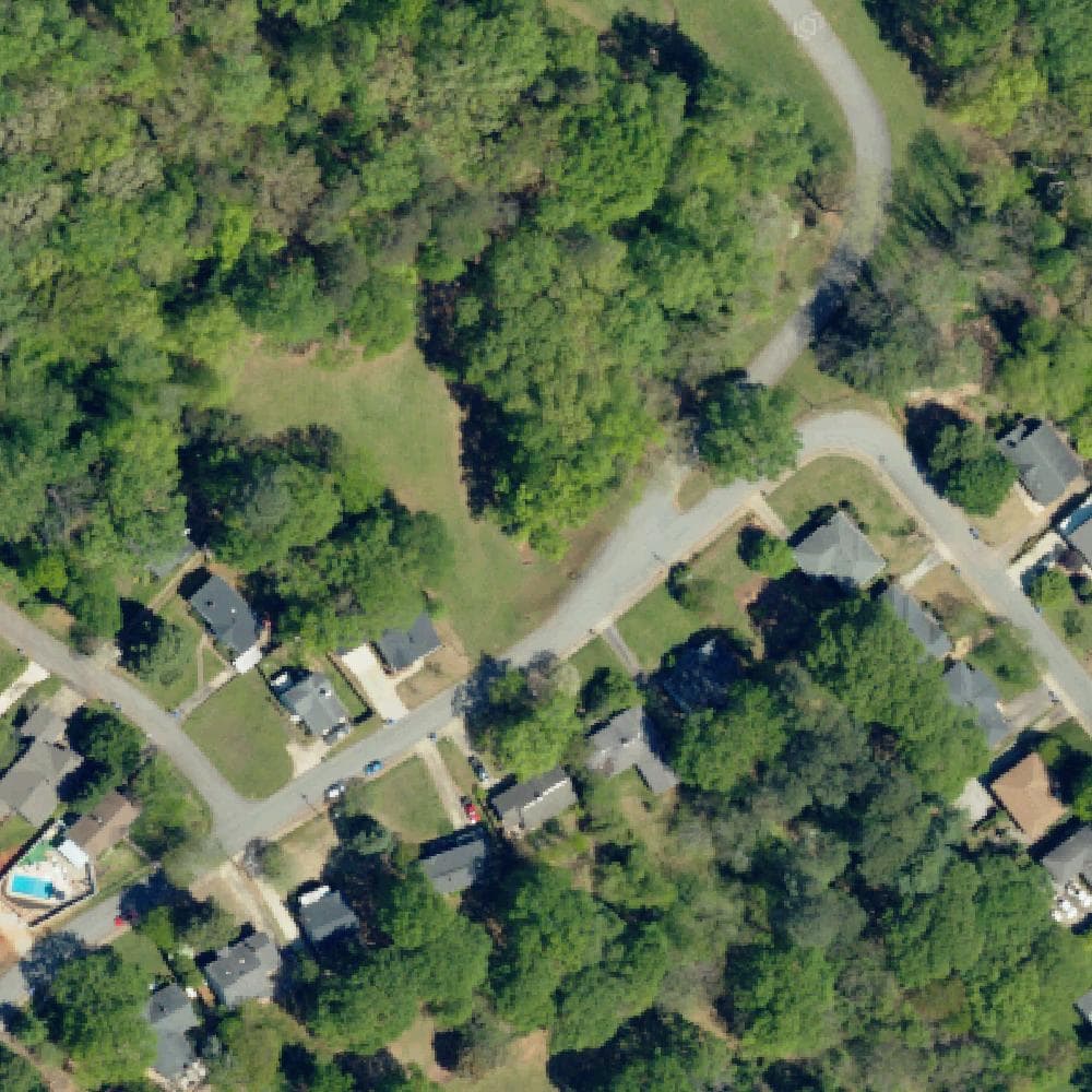 Aerial view of Timmons Park