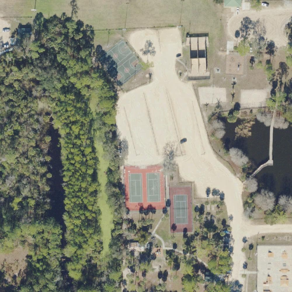 Aerial view of Wadsworth Park