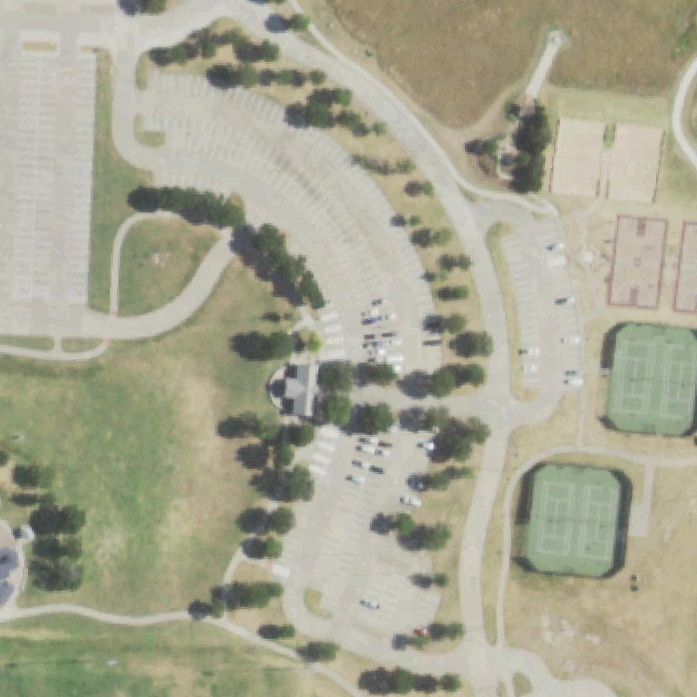 Aerial view of Warren Sports Complex