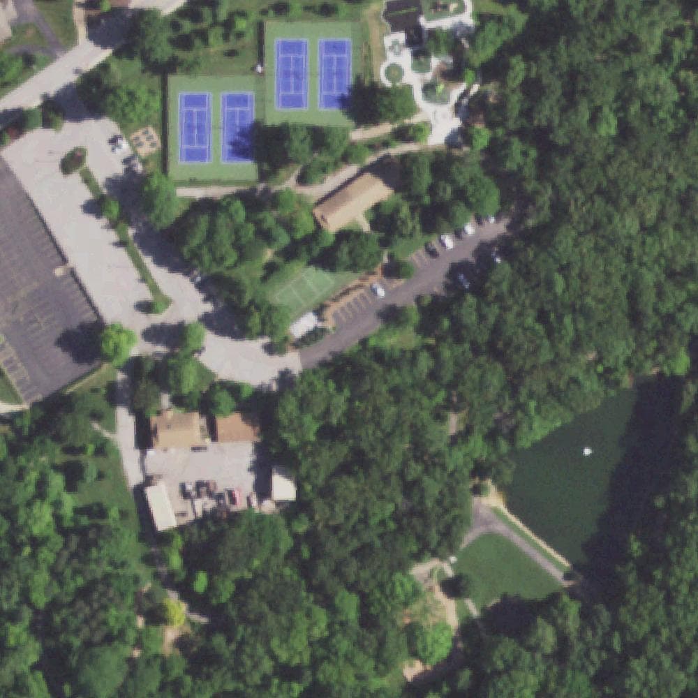 Aerial view of Watson Trail Park