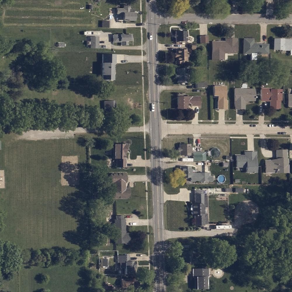 Aerial view of West Breeze Park