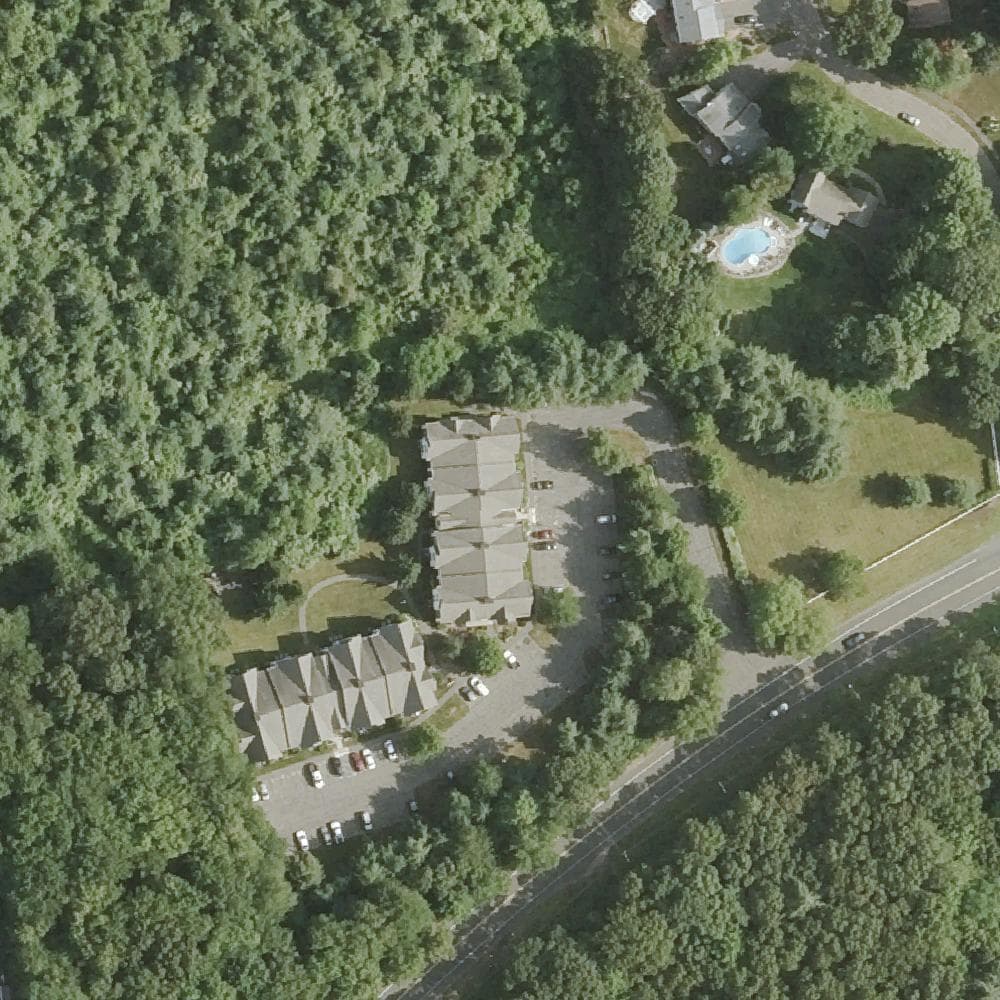 Aerial view of Westwoods Recreation Complex
