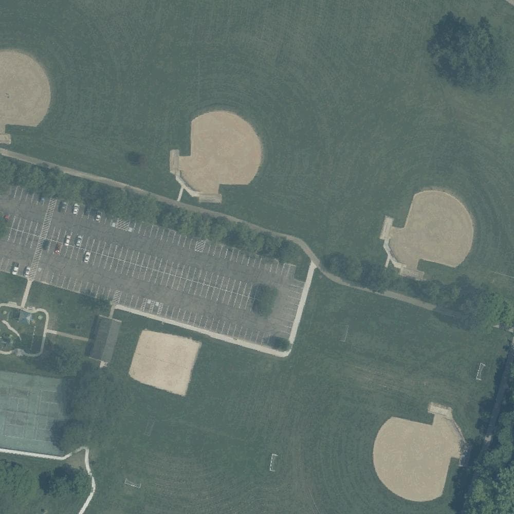 Aerial view of Yankee Park