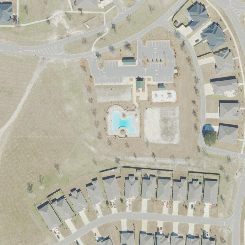 Aerial view of Yellow River Ranch